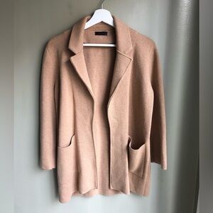 J.Crew Sophie Open-Front Sweater Blazer Size: M